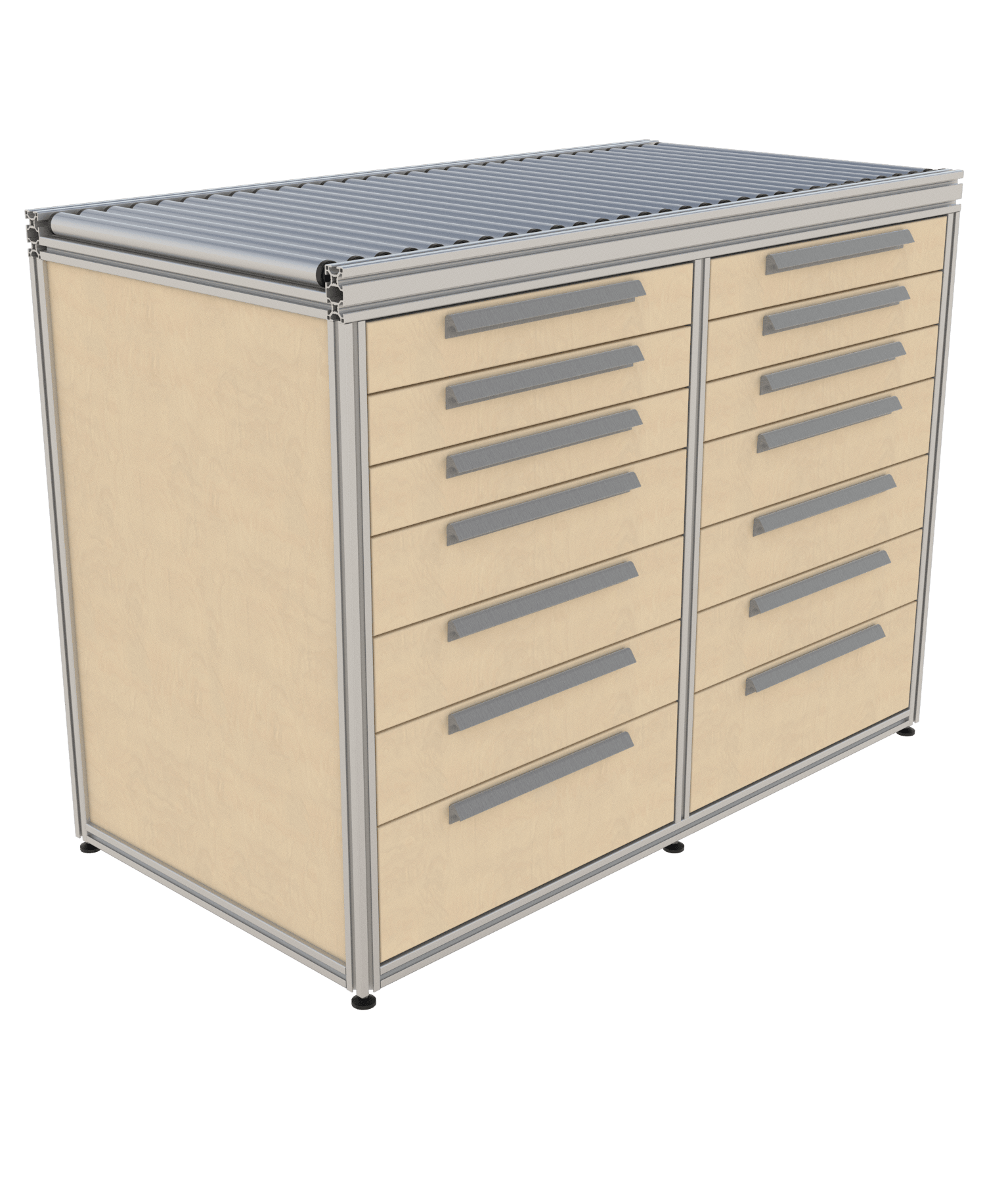 Arebos 2-in-1 werkplaats Creeper/tot 150 kg/6 wielen