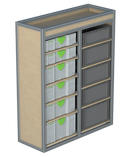 Bedrijfswageninrichting 2K-B