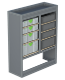 Bedrijfswageninrichting 2K2W-B