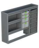 Bedrijfswageninrichting 3K1S2W-B