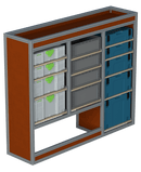 Bedrijfswageninrichting 3K2W-B