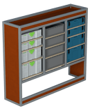 Bedrijfswageninrichting 3K3W-B