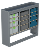 Bedrijfswageninrichting 3K3W-B