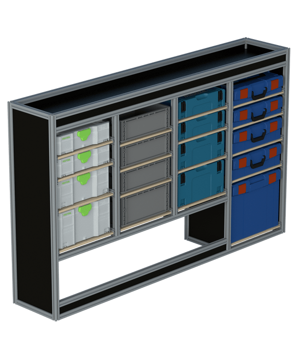 Bedrijfswageninrichting 4K3W-B