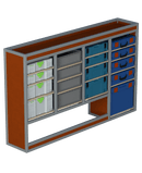Bedrijfswageninrichting 4K3W-B