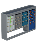 Bedrijfswageninrichting 4K3W-B