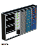 Bedrijfswageninrichting VW Crafter | L3H3 | Bestuurderszijde | Type 1