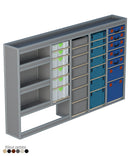 Bedrijfswageninrichting VW Crafter | L3H3 | Bestuurderszijde | Type 1