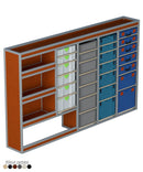 Bedrijfswageninrichting VW Crafter | L3H3 | Bestuurderszijde | Type 1