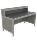 Werk- en inpaktafel - open met lage opbouw