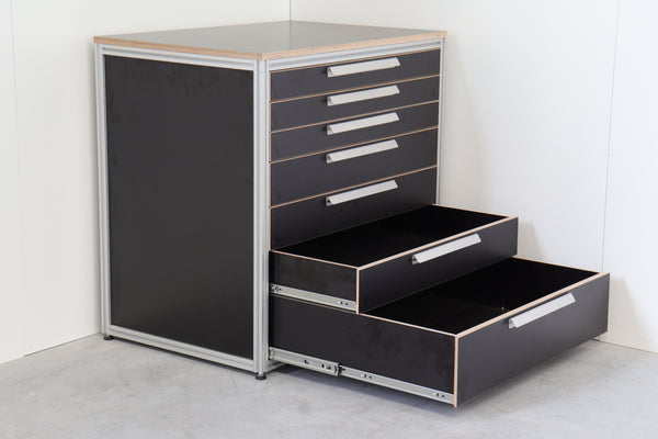 Werkbank WP-1L-BD ladeblok volledig betonplex