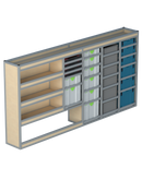 Bedrijfswageninrichting Volkswagen Crafter | L3H2 | Bestuurderszijde BLN-1