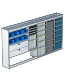 Bedrijfswageninrichting Volkswagen Crafter | L3H2 | Bestuurderszijde BLN-3