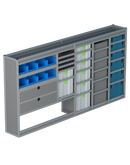 Bedrijfswageninrichting Volkswagen Crafter | L3H2 | Bestuurderszijde BLN-3