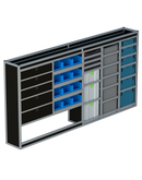Bedrijfswageninrichting Volkswagen Crafter | L3H2 | Bestuurderszijde BLN-5