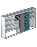 Bedrijfswageninrichting Volkswagen Crafter | L3H2 | Bestuurderszijde BLN-6