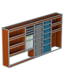 Bedrijfswageninrichting Volkswagen Crafter | L3H2 | Bestuurderszijde BLN-6