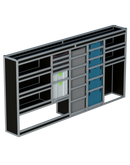 Bedrijfswageninrichting Volkswagen Crafter | L3H2 | Bestuurderszijde BLN-6