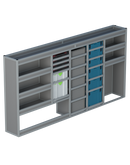 Bedrijfswageninrichting Volkswagen Crafter | L3H2 | Bestuurderszijde BLN-6