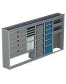 Bedrijfswageninrichting Volkswagen Crafter | L3H2 | Bestuurderszijde BLN-7