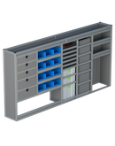 Bedrijfswageninrichting Volkswagen Crafter | L3H2 | Bestuurderszijde BLN-8