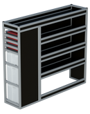 Bedrijfswageninrichting Volkswagen Crafter | L3H2 | Passagierszijde PZN-1