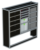 Bedrijfswageninrichting Volkswagen Crafter | L3H2 | Passagierszijde PZN-3
