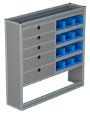 Bedrijfswageninrichting Volkswagen Crafter | L3H2 | Passagierszijde PZN-4