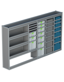 Bedrijfswageninrichting Volkswagen Crafter| L3H3 | Bestuurderszijde BLN-10