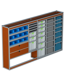 Bedrijfswageninrichting Volkswagen Crafter | L3H3 | Bestuurderszijde BLN-12