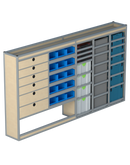 Bedrijfswageninrichting Volkswagen Crafter | L3H3 | Bestuurderszijde BLN-14