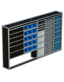Bedrijfswageninrichting Volkswagen Crafter | L3H3 | Bestuurderszijde BLN-14