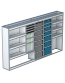 Bedrijfswageninrichting Volkswagen Crafter | L3H3 | Bestuurderszijde BLN-15