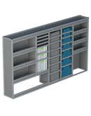 Bedrijfswageninrichting Volkswagen Crafter | L3H3 | Bestuurderszijde BLN-15