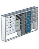 Bedrijfswageninrichting Volkswagen Crafter | L3H3 | Bestuurderszijde BLN-16