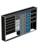Bedrijfswageninrichting Volkswagen Crafter | L3H3 | Bestuurderszijde BLN-16
