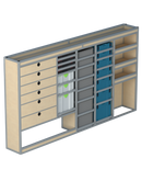 Bedrijfswageninrichting Volkswagen Crafter | L3H3 | Bestuurderszijde BLN-16