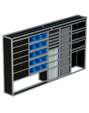 Bedrijfswageninrichting Volkswagen Crafter | L3H3 | Bestuurderszijde BLN-17