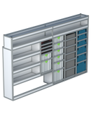 Bedrijfswageninrichting Volkswagen Crafter | L3H3 | Bestuurderszijde BLN-1