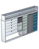 Bedrijfswageninrichting Volkswagen Crafter | L3H3 | Bestuurderszijde BLN-2