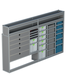 Bedrijfswageninrichting Volkswagen Crafter | L3H3 | Bestuurderszijde BLN-2