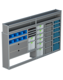 Bedrijfswageninrichting Volkswagen Crafter | L3H3 | Bestuurderszijde BLN-3