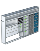 Bedrijfswageninrichting Volkswagen Crafter | L3H3 | Bestuurderszijde BLN-4