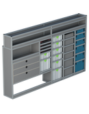 Bedrijfswageninrichting Volkswagen Crafter | L3H3 | Bestuurderszijde BLN-4