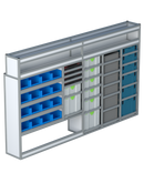 Bedrijfswageninrichting Volkswagen Crafter | L3H3 | Bestuurderszijde BLN-5