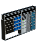Bedrijfswageninrichting Volkswagen Crafter | L3H3 | Bestuurderszijde BLN-6