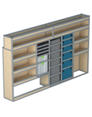 Bedrijfswageninrichting Volkswagen Crafter | L3H3 | Bestuurderszijde BLN-7