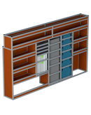 Bedrijfswageninrichting Volkswagen Crafter | L3H3 | Bestuurderszijde BLN-7