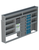 Bedrijfswageninrichting Volkswagen Crafter | L3H3 | Bestuurderszijde BLN-7