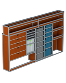 Bedrijfswageninrichting Volkswagen Crafter | L3H3 | Bestuurderszijde BLN-8